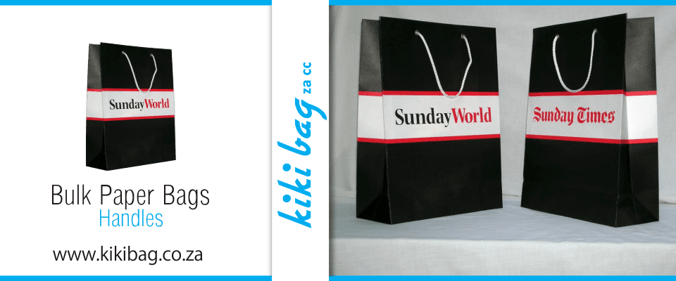 sunday world and sunday times promotional bags