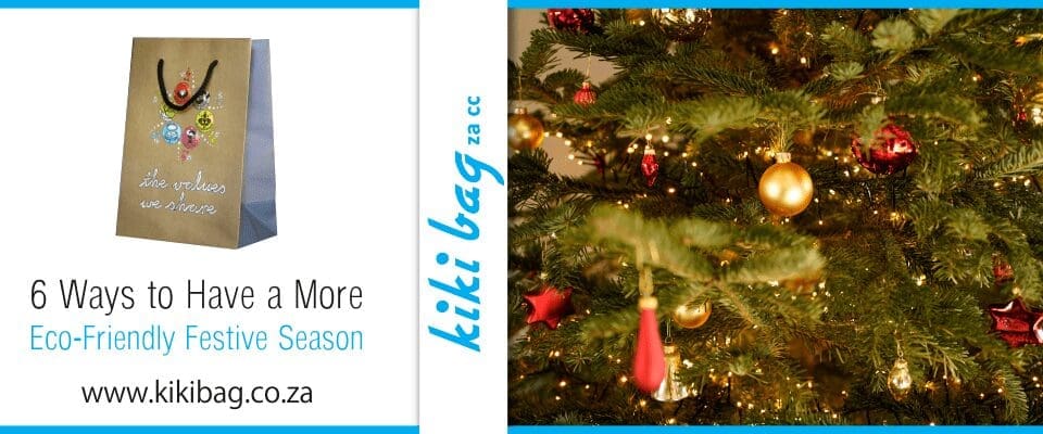 Close-up of a Christmas tree